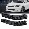 G-plus Front Bumper Brackets Driver Passenger Side Compatible With Scion Tc Base 2005-2010 Scion Spec 2007-2008 Black