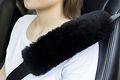 2 Packs Auto Seat Belt Covermlovesie Soft 100 Pure Wool Car Strap Shoulder Pad Protector -great For Release Stress During Long 