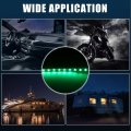 Uxcell 4pcs 35 4 Inch Led Strip Light Decoration Cuttable Waterproof Green Still For Car Truck Cargo Trailer Rv Motorcycle
