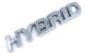 Hybrid Chrome Emblem Car Auto Decal Bumper 5