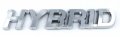 Hybrid Chrome Emblem Car Auto Decal Bumper 5