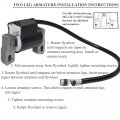 Axitron Replacement Ignition Coil Magneto Armature Compatible With Briggs Stratton Horizontal Shaft 5hp-6 75hp Engine 590455