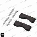 Httmt H1718- Black Front Fender Spacer Compatible With 1984-2013 H-d Touring Flt Flht Flhx Road King