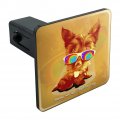 Beam Me Up Scottie Dog Suglasses Vintage Retro Tow Trailer Hitch Cover Plug Insert