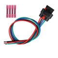 Lizapus Fuel Rail Pressure Sensor Connector Pigtail For Chevy And Gm 2017-2024 With L5p Duramax 6 6l Engine Wiring Harness Plug
