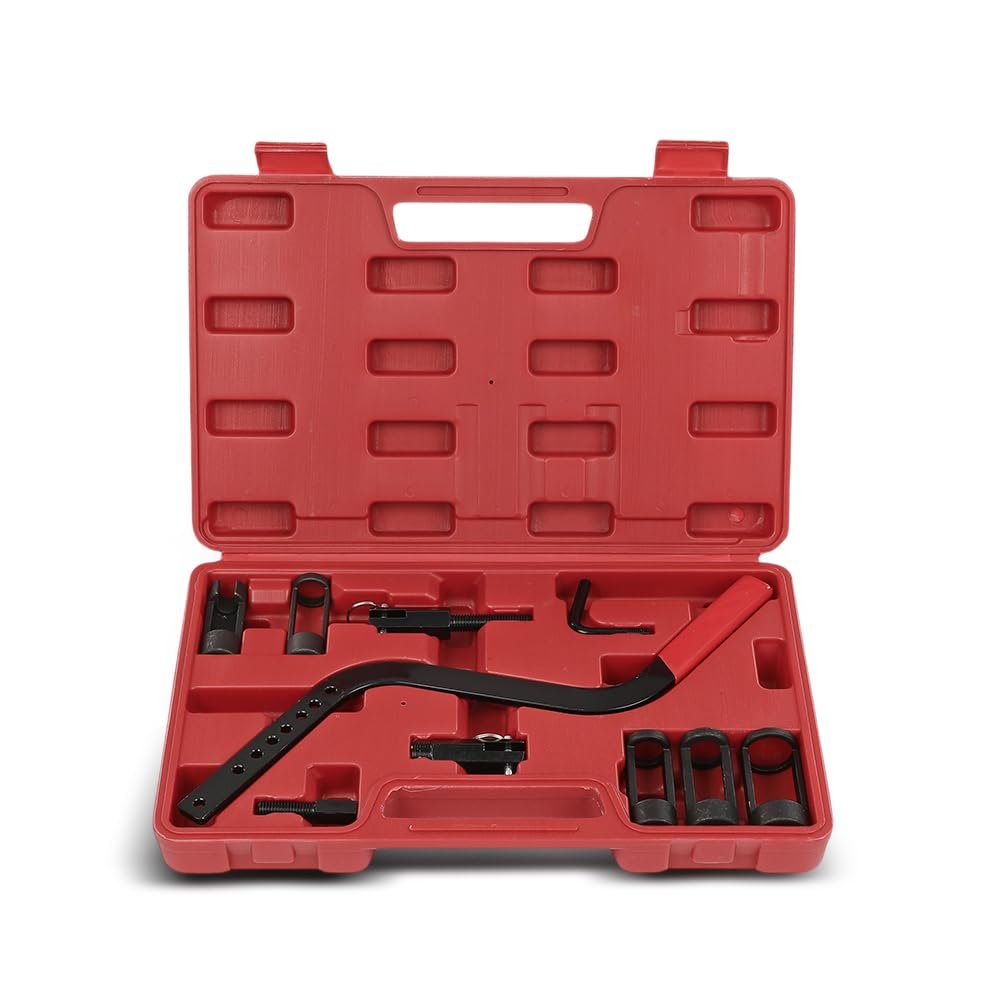 Valve Spring Compressor Kit Remover Installer Tool Set No Cylinder Head Removal Required Universal Engine Seal Disassembly
