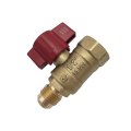 Supplying Demand 01-387 Gas Connector Shut-off Valve 3 8 Inch Od Flare X 1 2 Fip