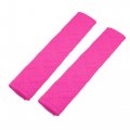 X Autohaux 1 Pair Car Seat Belt Protector Pads Shoulder Strap Seatbelt Soft Comfort Covers Universal Pink