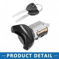 A Absopro Ignition Switch Lock Cylinder With Keys F3dz11582e For Ford F-150 1992-1995