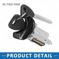 A Absopro Ignition Switch Lock Cylinder With Keys F3dz11582e For Ford F-150 1992-1995