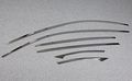Upper Window Frame Sill Molding Cover Trims For Mazda Cx-5 2017 2018 2019 2020 2021 2022 2023 2024 2025 Silver Stainless Steel 