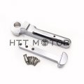 Httmt Ak-021- Cnc Aluminum Kickstand Foot Side Stand Support Compatible With R1 2015-2016 Chrome