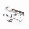 Httmt Ak-021- Cnc Aluminum Kickstand Foot Side Stand Support Compatible With R1 2015-2016 Chrome