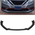 Front Lip Body Kit Spoiler For Nissan Altima 2019 2021 Gloss Black Polypropylene Bumper Protector Bolt On Aerodynamic Air Dam 