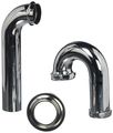 03-3503 Reducing Chrome Plated Brass 22 Gauge P Trap 1 5 In By 25 Pipe Fitting For Kitchen Laundry Or Bathroom Sinks 