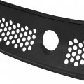 Ecotric Windshield Cowl Grille Vent Wiper Cover Panel Compatible With 1994-1998 Ford Mustang Cobra