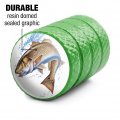 Redfish Fishing 4 Valve Stem Caps For Tire Rim Wheel Aluminum Green