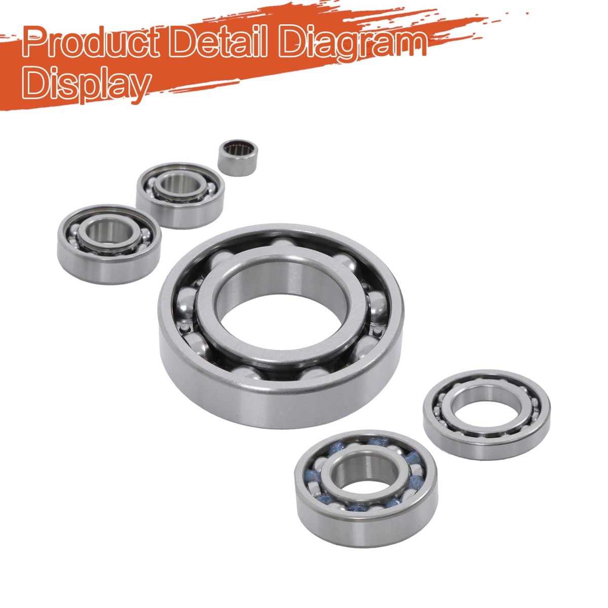 18pcs Full Bearing Oil Seal Replacement For Hr00055 Honda Trx350fe Trx350fm Trx350te Trx350tm 2000-2006