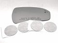 Fits 13-19 Fusion Right Pass Mirror Glass Lens W Blind Spot Detection Icon 