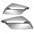Hecasa Mirror Covers Pair Compatible With 2016-2024 Chevy Chevrolet Malibu Replacement For 84026841 84026842 Cap Housing Chrome