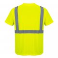Portwest S190 High Visibility Comfort Pocket T-shirt Yellow Medium 