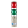 Baomain Industrial Signal Light Column Led Alarm Round Tower Indicator Continuous Warning Buzzer Lta-502tj Red Green Ac 110v