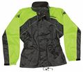 Joe Rocket Rs-2 Mens Motorcycle Rain Suit Black Hi-viz Xxx-large 