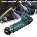 X Autohaux 8pcs 23209-0f010 23250-50040 Fuel Injector Nozzle For Toyotarunner 7l 2003-2005 Land Cruiser 4 1998-2006 Tundra