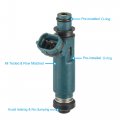 X Autohaux 8pcs 23209-0f010 23250-50040 Fuel Injector Nozzle For Toyotarunner 7l 2003-2005 Land Cruiser 4 1998-2006 Tundra