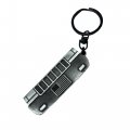 Alfaviera Clearance Metal Front Grille Car Keychain Suit Compatible For Jeep Zj Grand Cherokee With American Flag Key Chain 