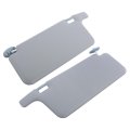 Sun Visor Driver Side And Passenger With Mirror Gray Replacement For Honda Civic 1996-2001 