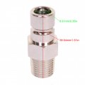 Boat Engine Fuel Line Connector Fitting 033496-10 For Honda 1 4 Npt Male Tank-side 91 Newer Chrome Plated Tank Side