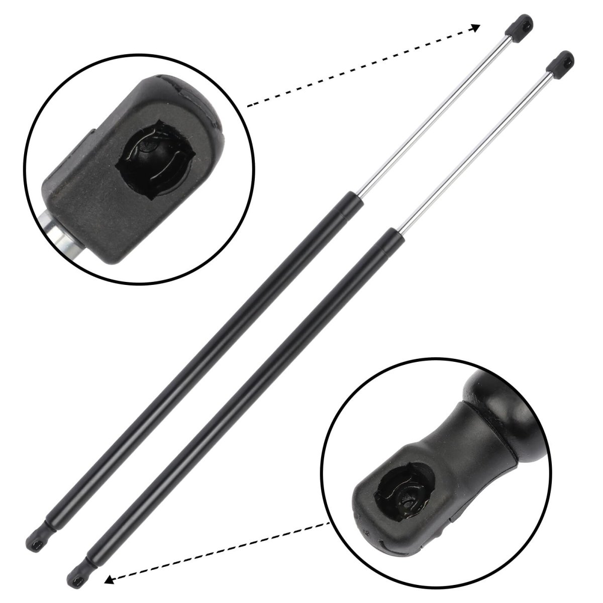 Liftgate Struts Lift Supports Gas Springs Ford Escape 2013 2014 2015 2016 2017 For Pm3775 Set Of 2