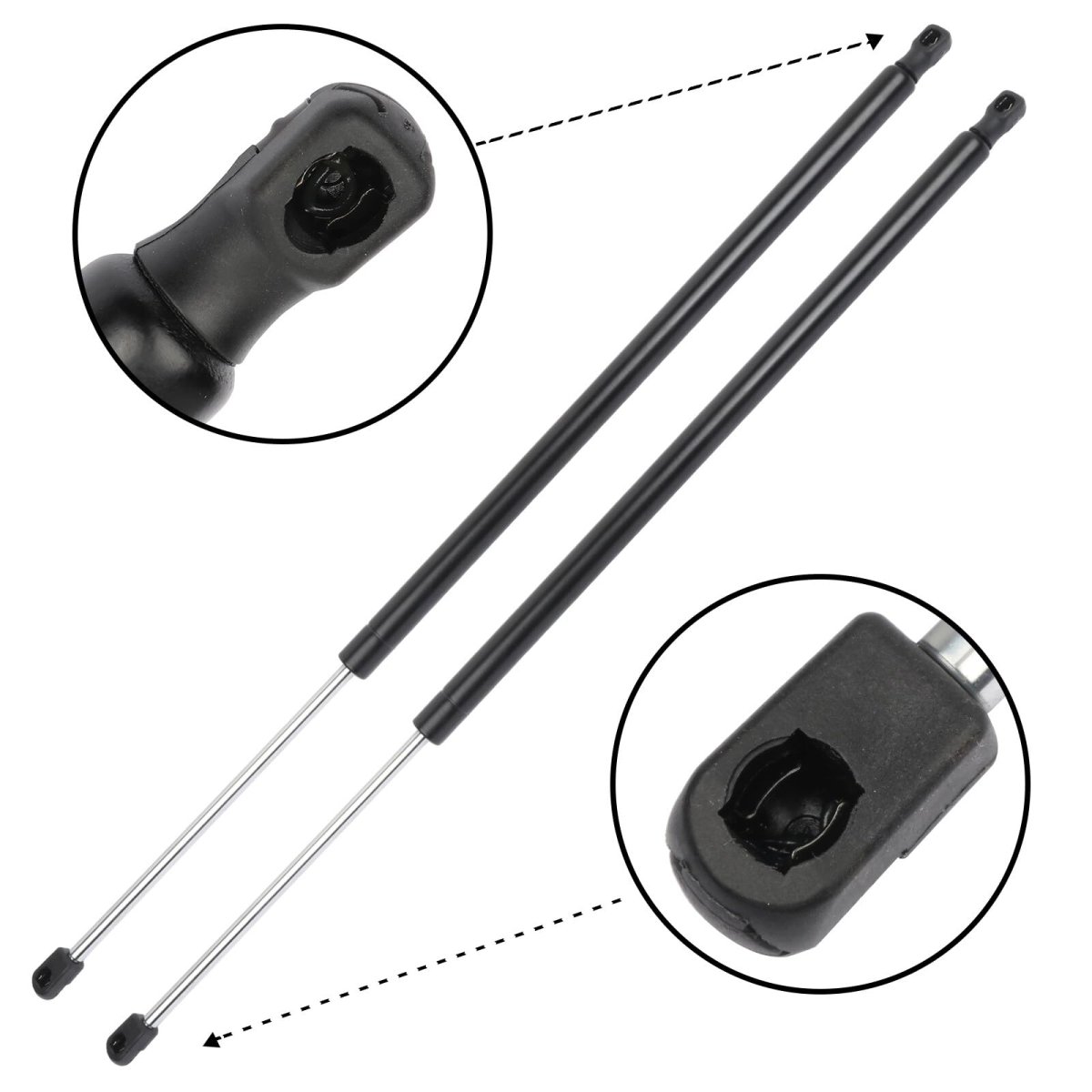 Liftgate Struts Lift Supports Gas Springs Ford Escape 2013 2014 2015 2016 2017 For Pm3775 Set Of 2