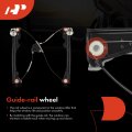 A-premium Electric Power Window Regulator Without Motor Compatible With Ford Edge 2015-2020 Front Driver And Passenger Side