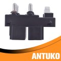 Front Left Driver Side Door Maser Power Window Switch Black Replacement For Town Car 1998-2002
