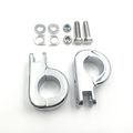 Hk Moto- Front Offset Mount 1 5 Highway Flame Foot Pegs P Clamps For Honda Goldwing