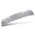Front Bumper Lower Skid Plate Valance Molding Silver For Audi Q7 2016-2019 Only Fit Base 4m0807733dka8 4m0-807-733-d-ka8 