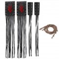 2pcs Motorcycle Tassels Handlebar Universal Tassel Fringe Grip Cover Lever 