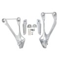 Tcmt Rear Passenger Foot Pegs Footrest Bracket Fit For Kawasaki Ninja Zx6r 2005-2008 Zx636 2005-2006