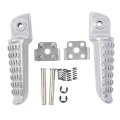 Tcmt Rear Passenger Foot Pegs Footrest Bracket Fit For Kawasaki Ninja Zx6r 2005-2008 Zx636 2005-2006