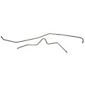 Rear Axle Brake Lines For 2000 To 2007 Chevrolet Gmc 2500hd 3500hd 2 4wd 10 5 In 11 14 Bolt Disc With Tee On Differential 