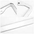 Lynarei Sea Animals License Plate Frames 2pcs 2 Holes Stainless Steel Nautilus Shells Algae Covers Metal Universal Us Car 