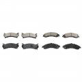 A-partrix 2set Front Rear Brake Pads Replacement Car Disc Pad Set Fits Cadillac Escalade 2002-2006 Esv 2003-2006 Ext G768 