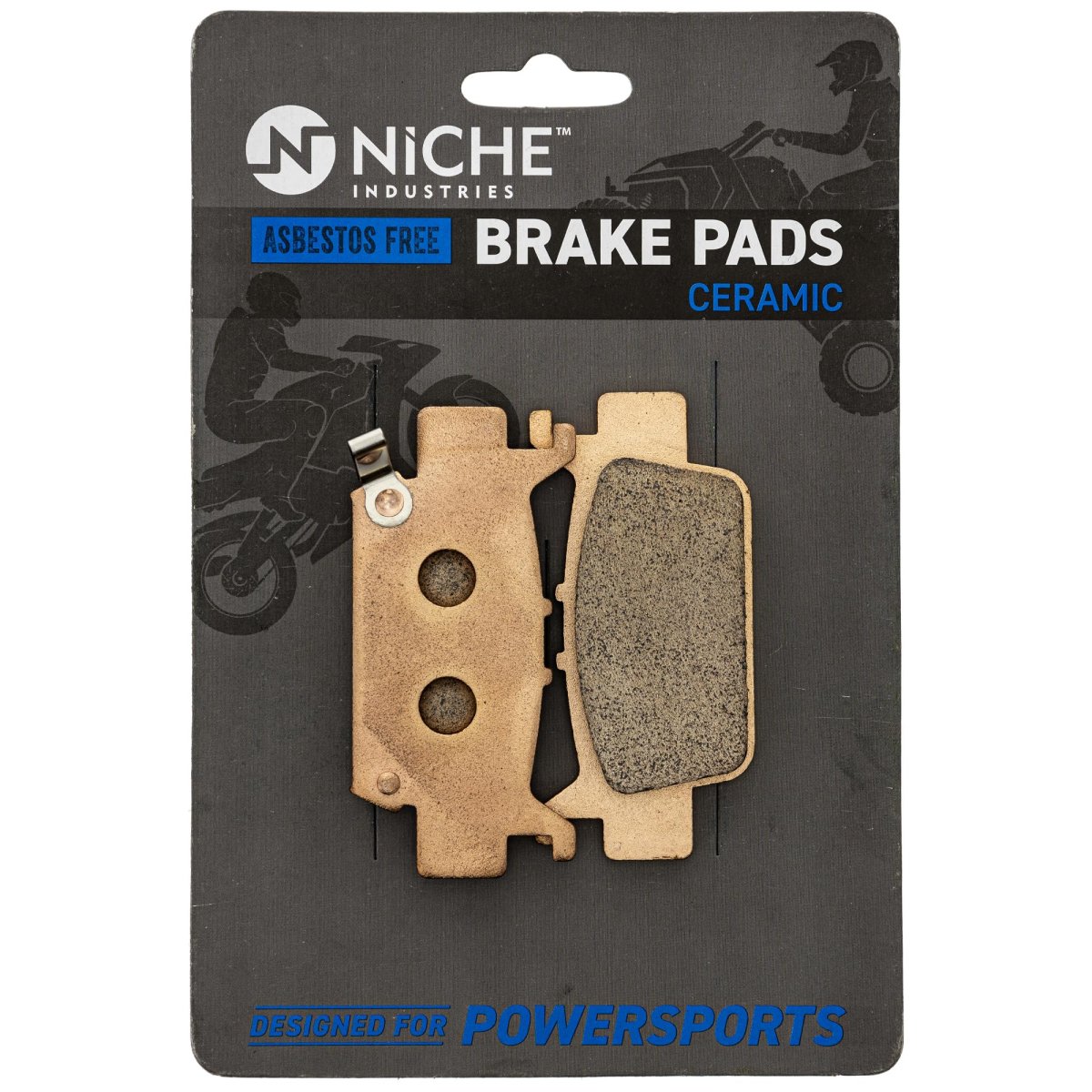 Niche Brake Pad Set For Honda Pioneer 1000 1000-5 Rear Left Ceramic