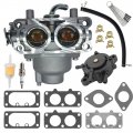Cylinman 15004-1011 15004-1025 15004-0930 Carburetor Fit For Kawasaki Fx730v 4 Stroke Engine 15004-7082 15004-7051 With Fuel