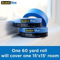 Scotchblue Original Multi-surface Painter S Tape 0 94 Inches X 60 Yards 1 Roll Blue Paint Protects Surfaces And Removes Easily