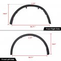 G-plus Fender Trim Set Front Wheel Opening Molding Compatible With Toyota Chr 2018-2022 Driver And Passenger Side 75601f4010