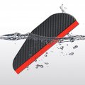 Rearview Mirror Rain Eyebrows Pvc Visor Eyebrow Carbon Fiber Style Waterproof Sunproof Universal For Car