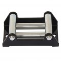 Ocpty Roller Fairlead 4 Pcs 3000000 Lbs 4-way Cable Guide Winch 4-1 4 Bolt Pattern For Recovery Off-road Truck Rv Pickup Jeep